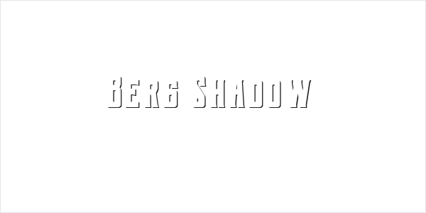 Berg Shadow Logo