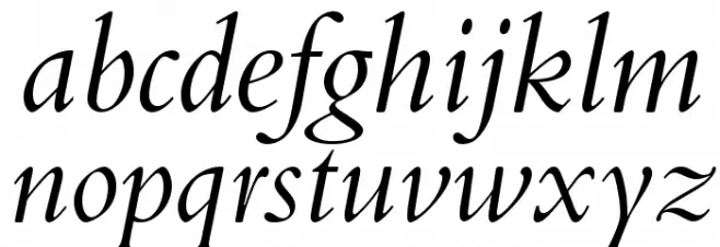 BergamoStd-Italic