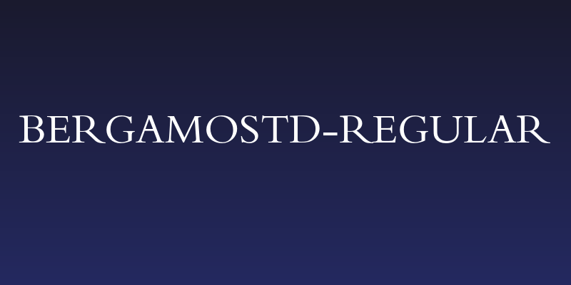 BergamoStd-Regular Social Header
