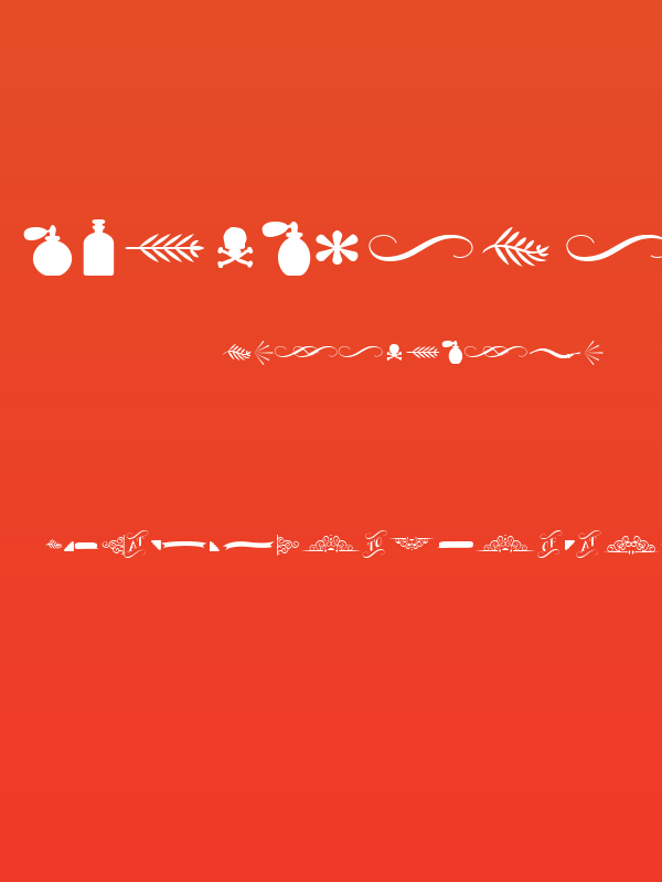 Bergamot Ornaments Poster