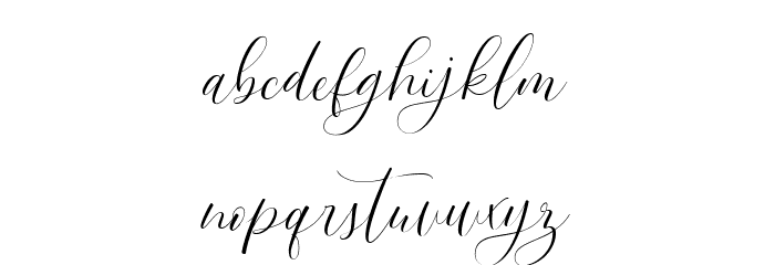Bergamote Font LOWERCASE