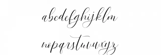 Bergamote Font LOWERCASE