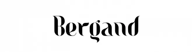 Bergand  baixar fontes gratis