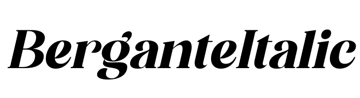 Bergante Italic  Frei Schriftart Herunterladen