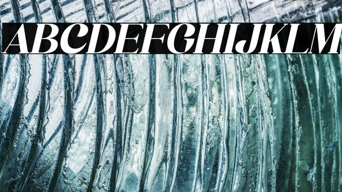 Bergante Italic Example 1