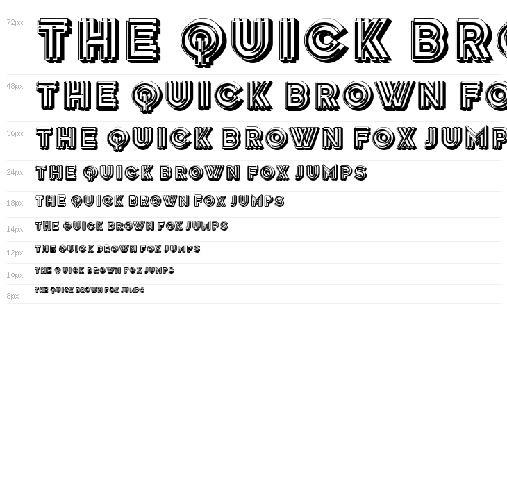 Berger Regular Waterfall