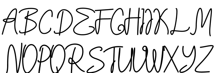 Berggamo Font UPPERCASE