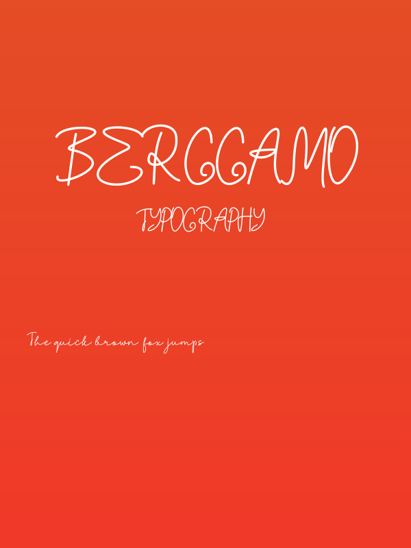 Berggamo Poster
