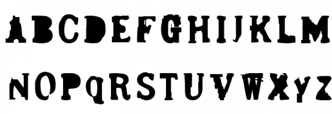 Bergmark Fonte MAIÚSCULAS