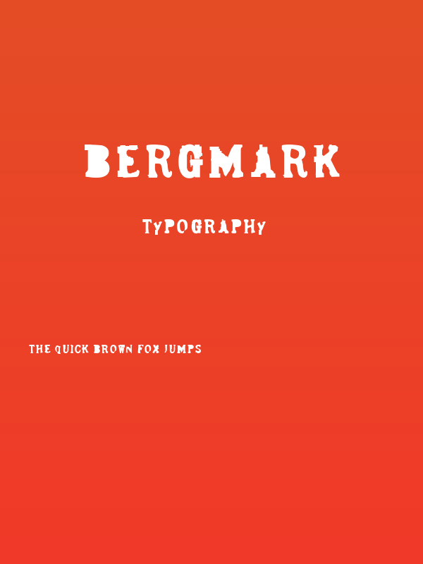 Bergmark Poster