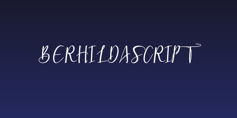 BerhildaScript Social Header