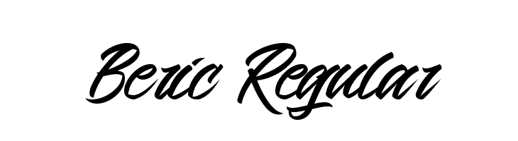 Beric Regular Font
