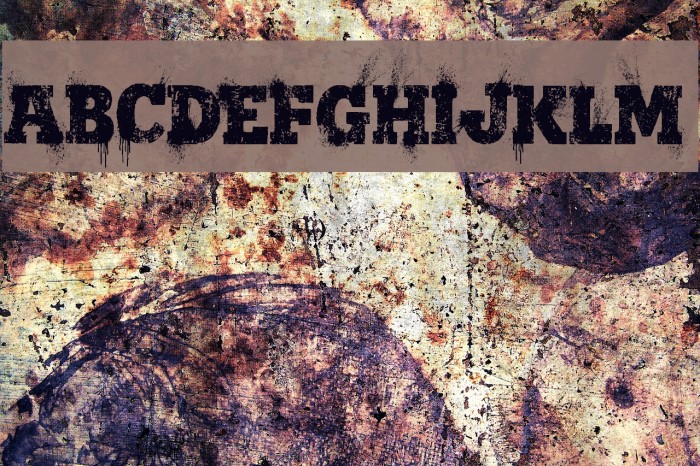Bering Sea Personal Use Font examples