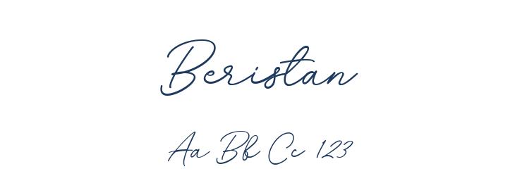 Beristan Font Preview