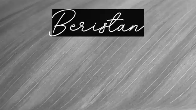 Beristan Font examples