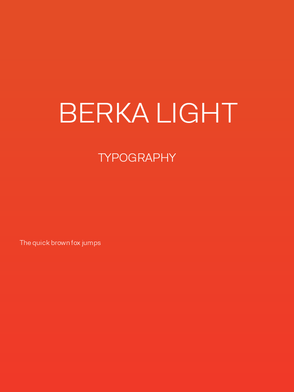 Berka Light Poster