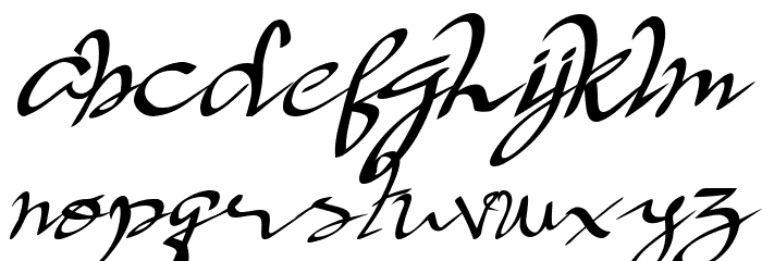 Berkah Dalem Font LOWERCASE