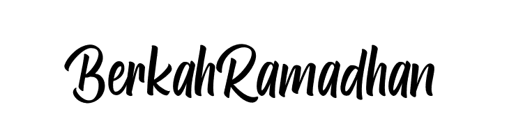 Berkah Ramadhan  Frei Schriftart Herunterladen