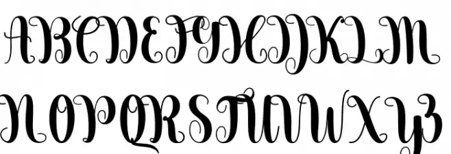 Berkarya Schriftart Groß