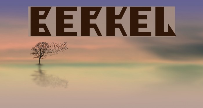 Berkel Font examples
