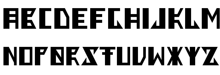 Berkel Font LOWERCASE