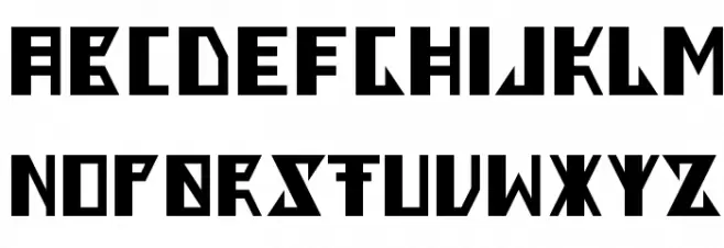 Berkel Schriftart Kleinbuchstaben