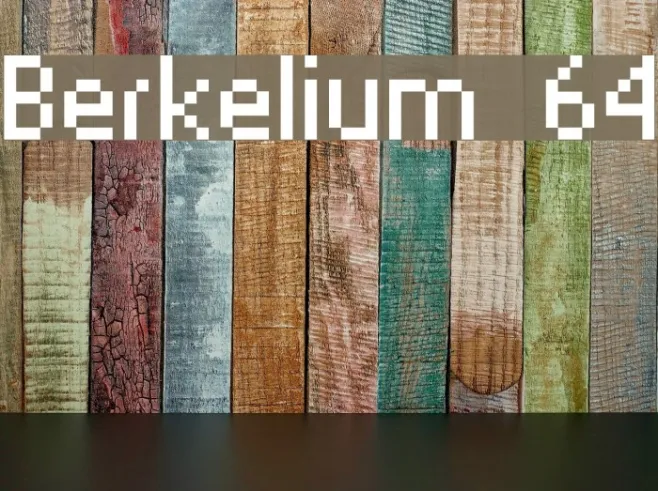 Berkelium 64 Example 1