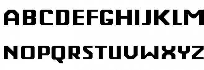 Berkelium Type Schriftart Groß