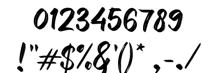 Berkhitan Font OTHER CHARS