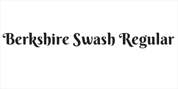 Berkshire Swash Regular Logo