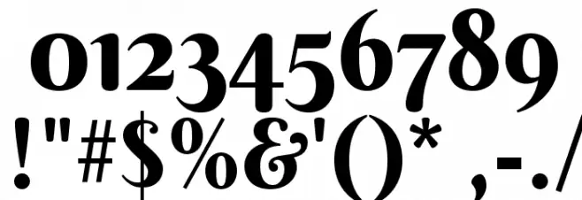 Berkshire Swash Font OTHER CHARS