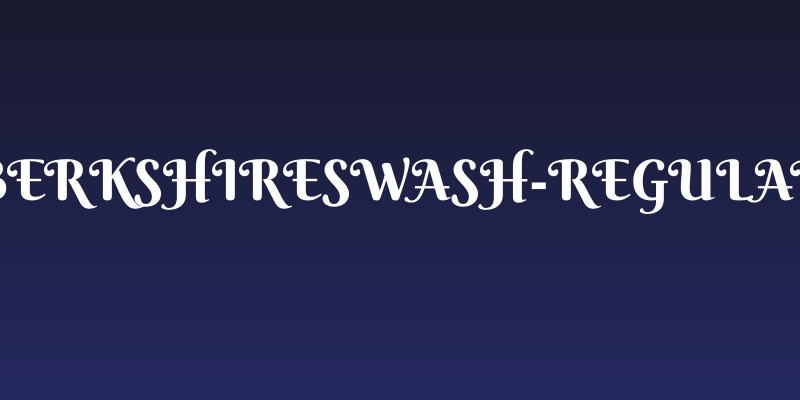 BerkshireSwash-Regular Social Header