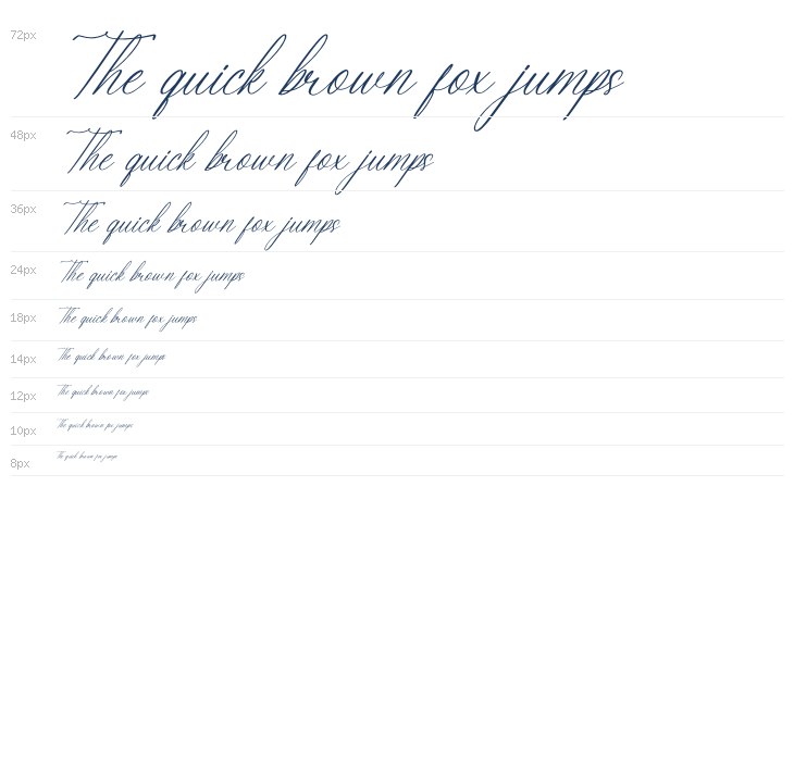 Berlanfi Sankisse DEMO VERSION Italic Waterfall