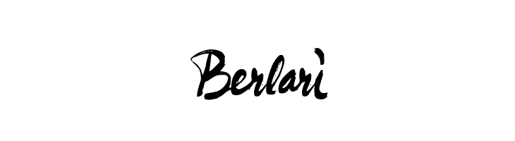 Berlari  font caratteri gratis