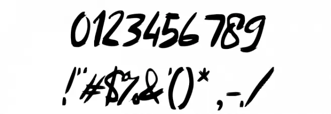 Berlari Font OTHER CHARS