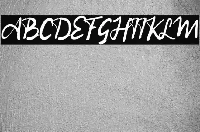 Berlari Font examples