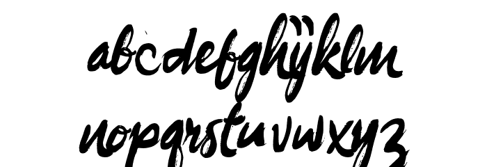 Berlari Font LOWERCASE