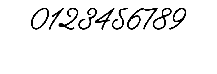 BerlianaMonolineFree-Regular Font OTHER CHARS