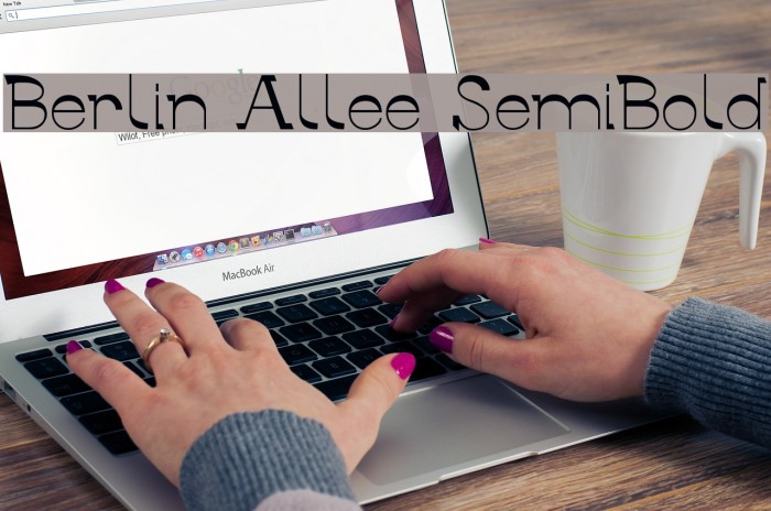 Berlin Allee SemiBold Example 1