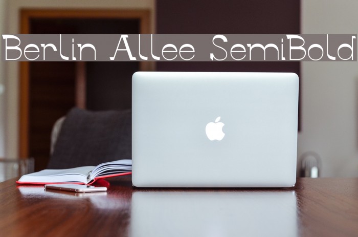 Berlin Allee SemiBold Example 2