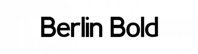 Berlin Bold  Fuentes Gratis Descargar