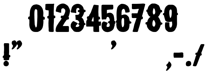 Berlin Calling Font OTHER CHARS