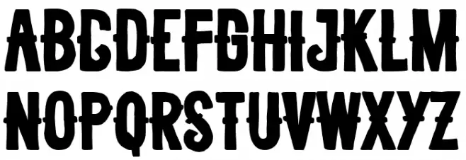Berlin Calling Font LOWERCASE
