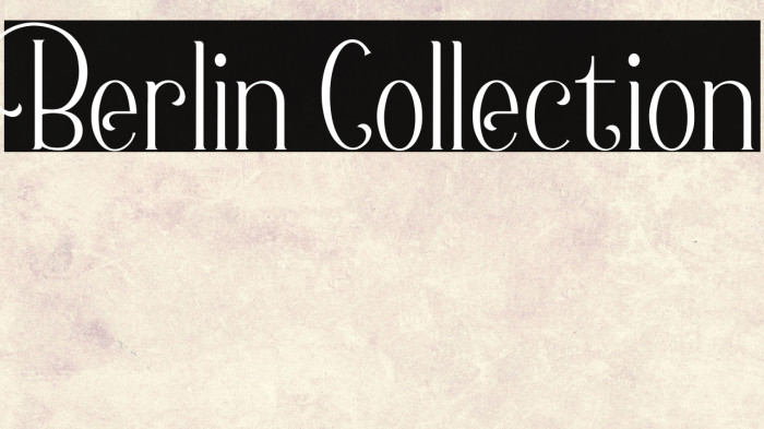 Berlin Collection Example 3