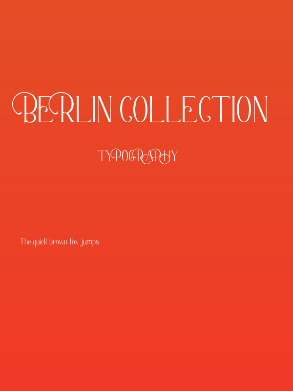 Berlin Collection Poster