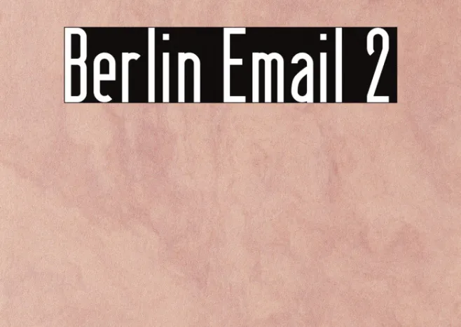 Berlin Email 2 Example 1