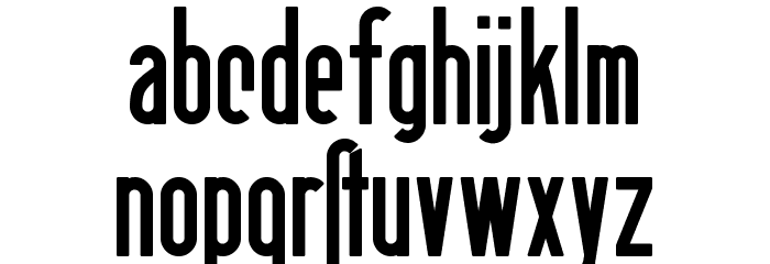 Berlin Email Bold Шрифта строчной