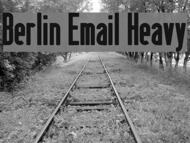 Berlin Email Heavy Polices examples