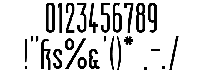 Berlin Email Regular Font OTHER CHARS