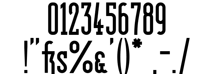 Berlin Email Serif Semibold Font OTHER CHARS